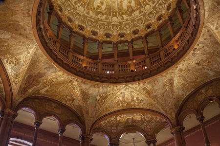 Interieur van Flagler college 