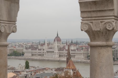 Castle Hill, uitzicht op het parlements gebouw