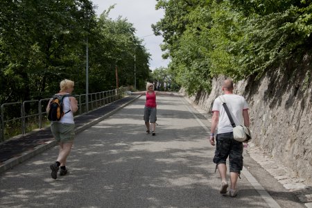 Op weg naar het hoogste punt van Boedapest