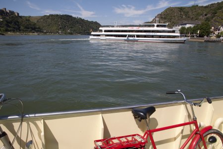 Met de pont van St. Goar naar de Loreley