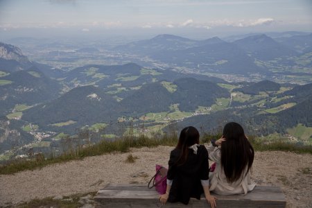 Uitzicht vanaf het Kehlsteinhaus