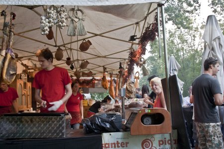 Goed eten op het festival