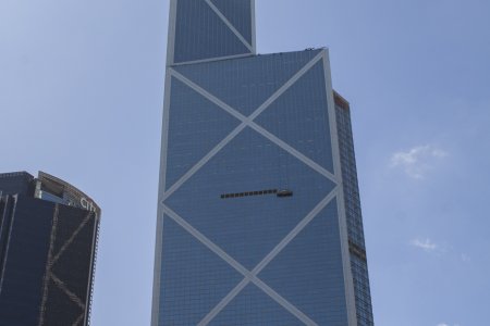 Kantoorgebouwen op Hong Kong island