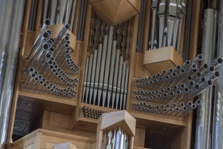 Het orgel in de Hallgrimskirkja is gigantisch
