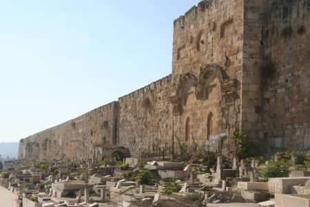 De Golden Gate, waar Jezus Jeruzalem binnen kwam