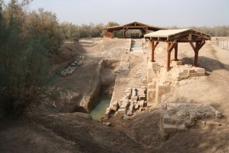 Bethany Beyond the Jordan, de doopplek van Jezus (zeggen ze daar)