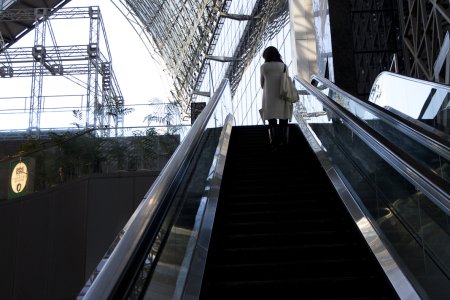 Het hypermoderne station van Kyoto