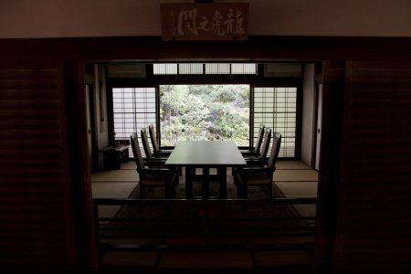 Kamer in 1 van de gebouwen op het Nanzenji tempel complex