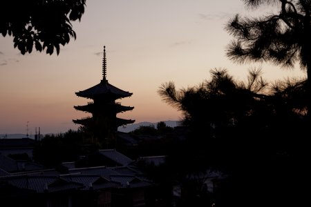 Pagode bij de Kiyomizu tempel