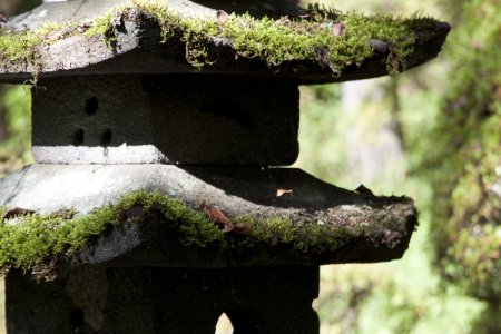 Lantaarn bij de tempels van Nikko