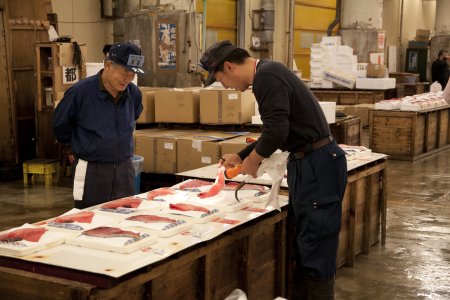 Tsukiji vismarkt