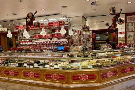 Reber, een winkel vol chocolade en Mozart kugeln