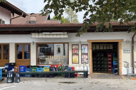 Een getrankehalle in Inzell