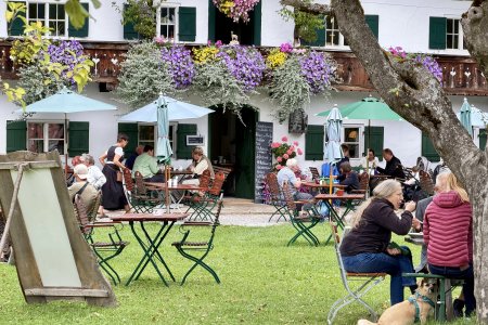 Het kaiserschmarren cafe bij de camping