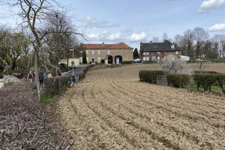 Wandelen door de prut