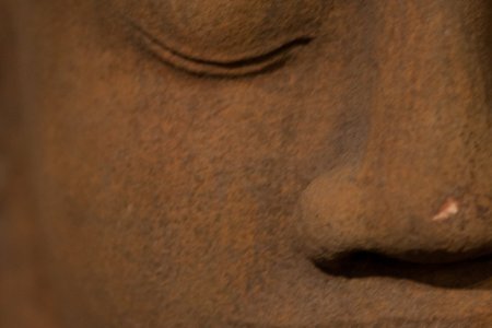 Buddha beeld in het Buddha Museum Traben Trarbach