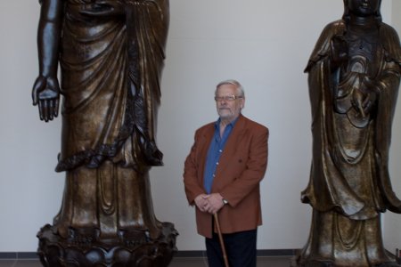 Pa in het Buddha Museum Traben Trarbach