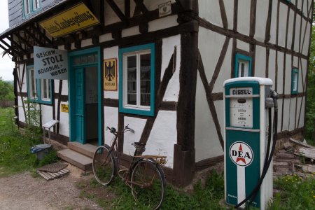 Winkeltje in het Openluchtmuseum Roscheider Hof