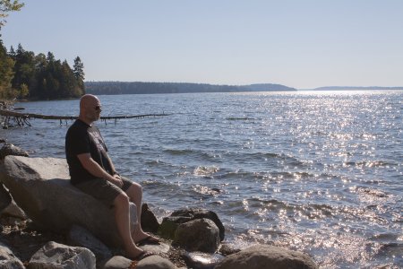 Aan de kust in Maine