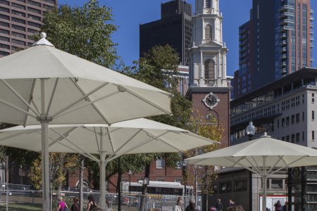 The Boston Commons, een groot park