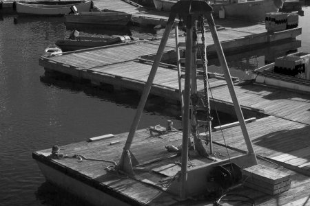 De haven van Camden, Maine