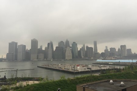 Manhattan in de wolken