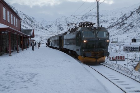 Met de Flamsbana trein van 0 naar 866 meter hoogte