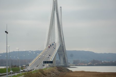 Pont de Normandie, over de Seine