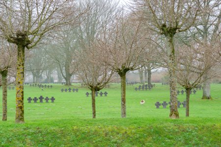 Kruizen op de Duitse begraafplaats