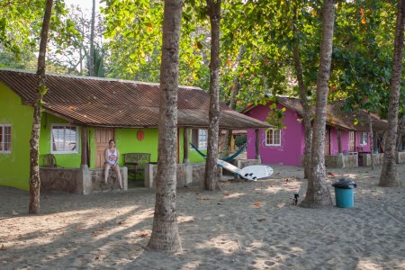 Onze Cabana op het strand van Santa Catalina