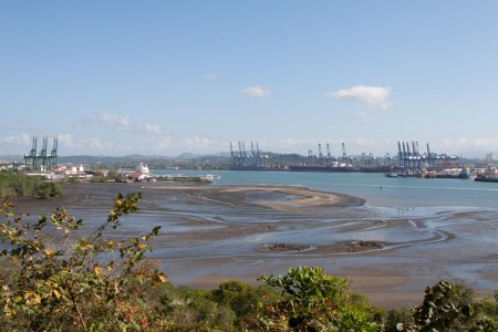 Haven aan het Panama kanaal