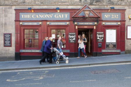 Typische Schotse pub op de Royal Mile