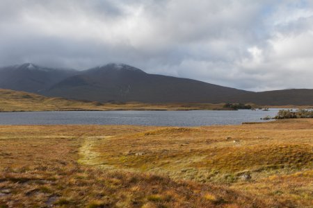 Mooi uitzicht over de highlands