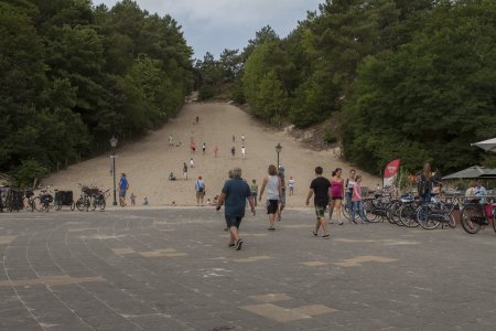 Het klimduin in Schoorl, 53 meter hoog