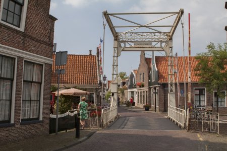 Straatbeeld in Edam