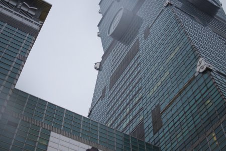 Taipei 101 tower, het op 1-na hoogste gebouw