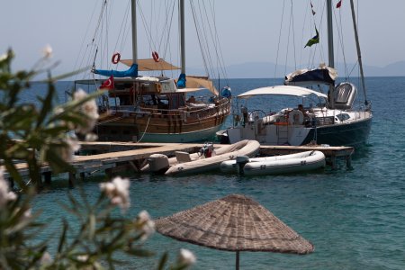 Baaitje op het Bodrum schiereiland