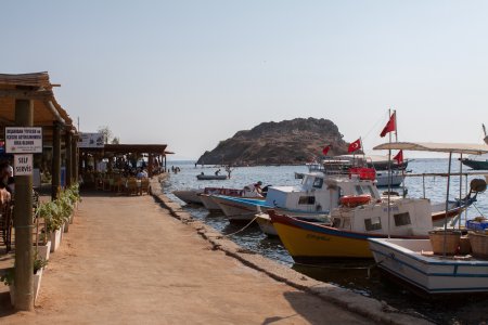 Mooie baai aan de Turkse Riviera