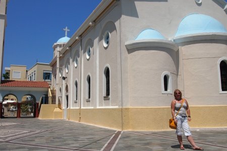 Syl voor de Grieks orthodoxe kerk in Kos