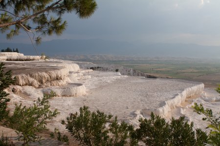 De kalk baden van Pamukkale