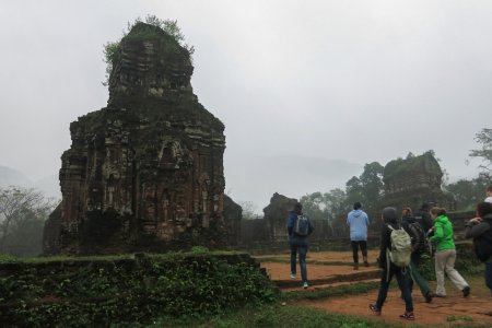 De tempel ruines van My Son