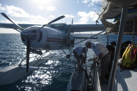 De kundige medewerkers van Air Whitsunday