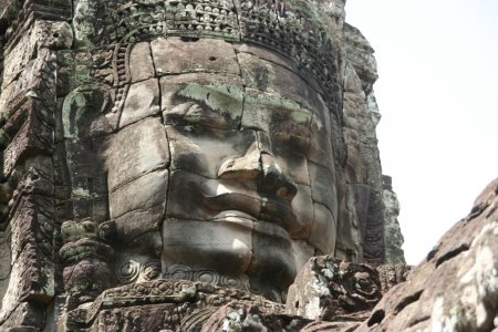Wat Bayon, gezichten