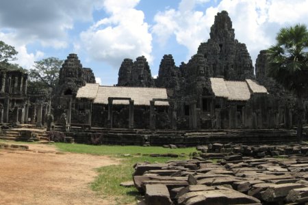 Cambodja, de tempel van Wat Bayon