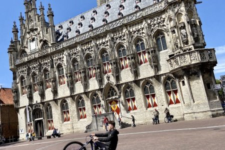 Het stadhuis van Middelburg