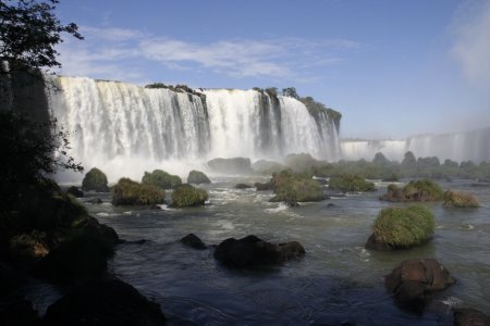 Iguazu watervallen aan de Braziliaanse zijde
